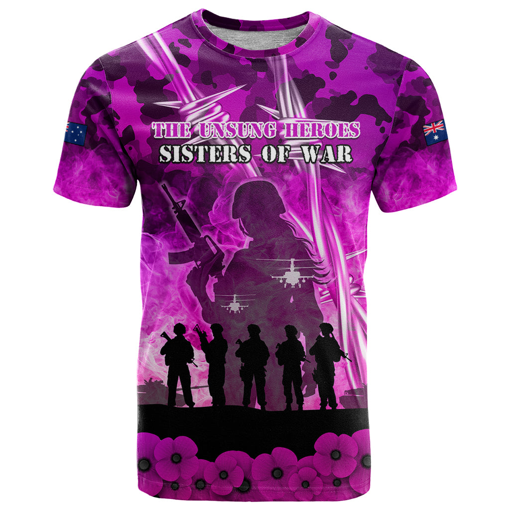 Australia ANZAC Day T Shirt The Unsung Heroes Sisters of War LT05 - Vibe Hoodie Shop