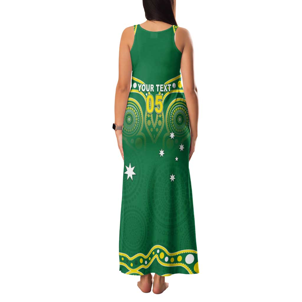 Australia Rugby Custom Family Matching Tank Maxi Dress and Hawaiian Shirt Kangaroos Make History Pacific Champions