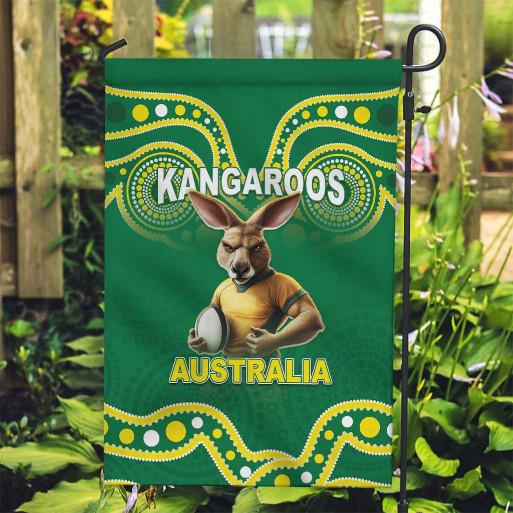 Australia Rugby Custom Garden Flag Kangaroos Make History Pacific Champions LT05 - Vibe Hoodie Shop