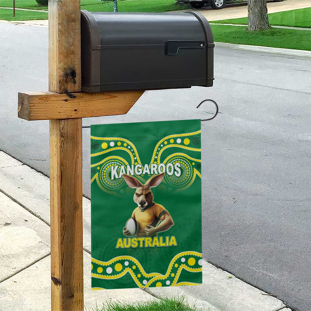 Australia Rugby Custom Garden Flag Kangaroos Make History Pacific Champions LT05 - Vibe Hoodie Shop
