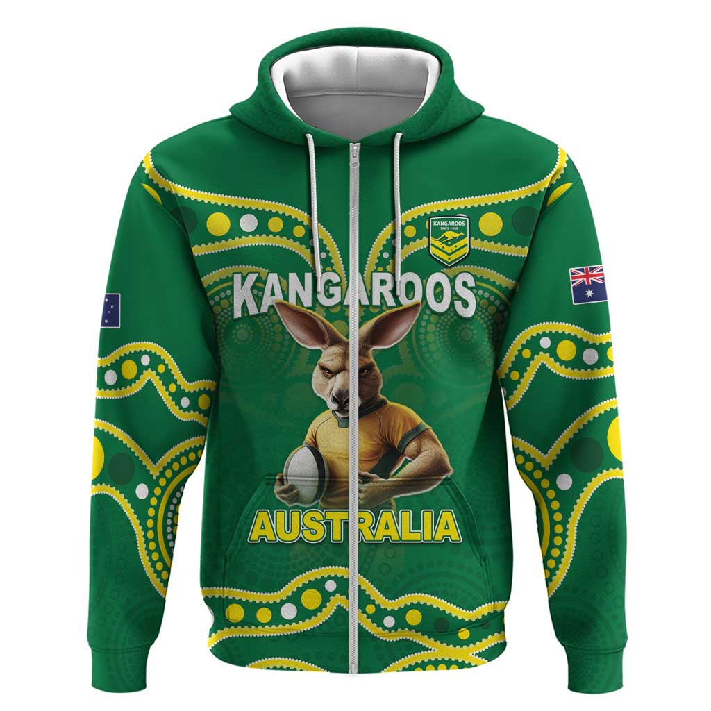 Australia Rugby Custom Hoodie Kangaroos Make History Pacific Champions LT05 - Vibe Hoodie Shop
