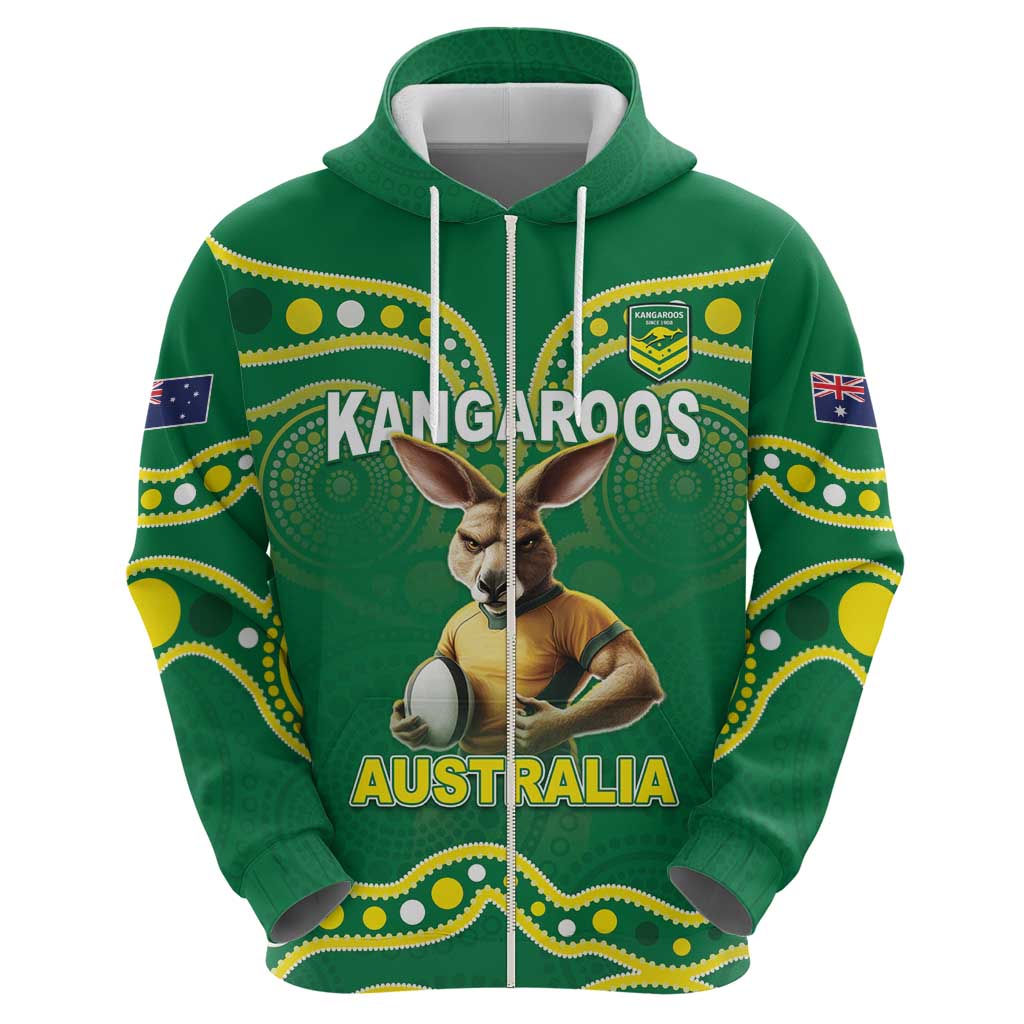 Australia Rugby Custom Hoodie Kangaroos Make History Pacific Champions LT05 - Vibe Hoodie Shop