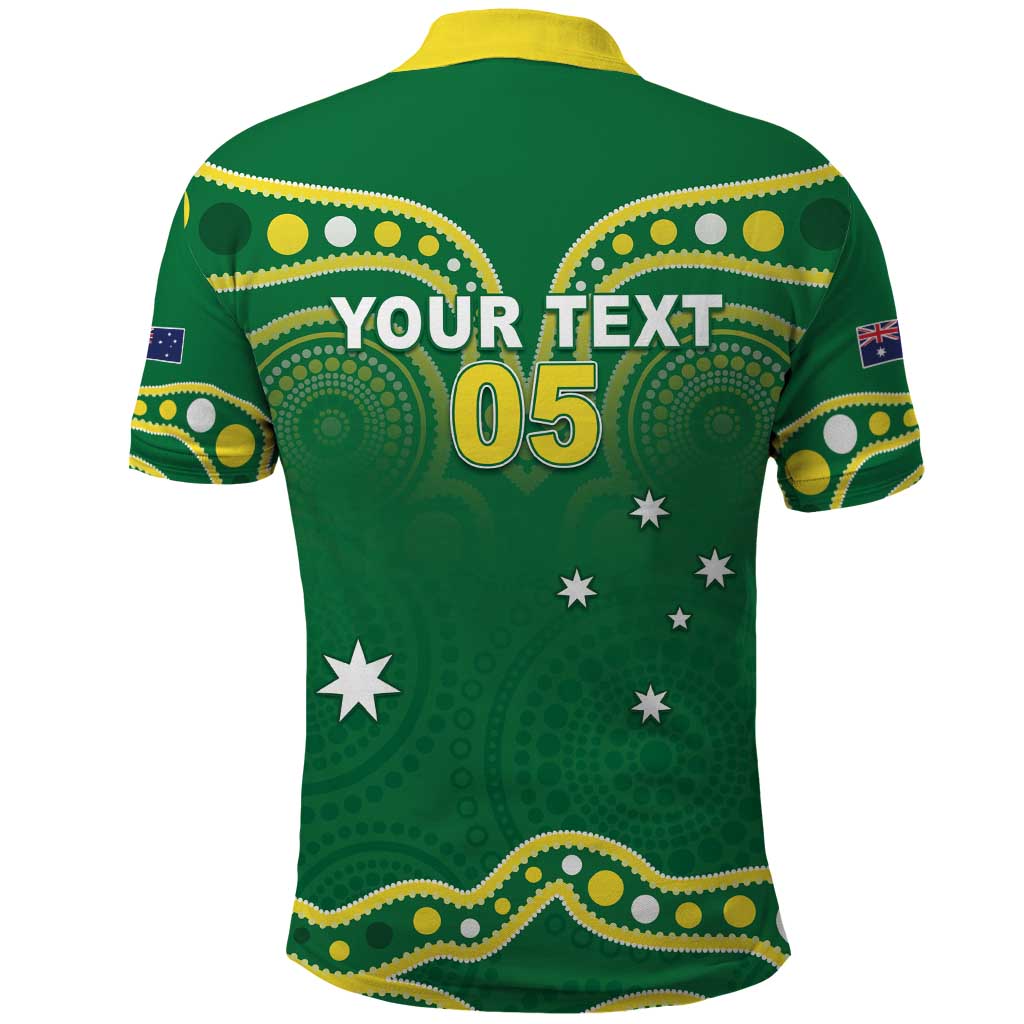 Australia Rugby Custom Polo Shirt Kangaroos Make History Pacific Champions LT05 - Vibe Hoodie Shop