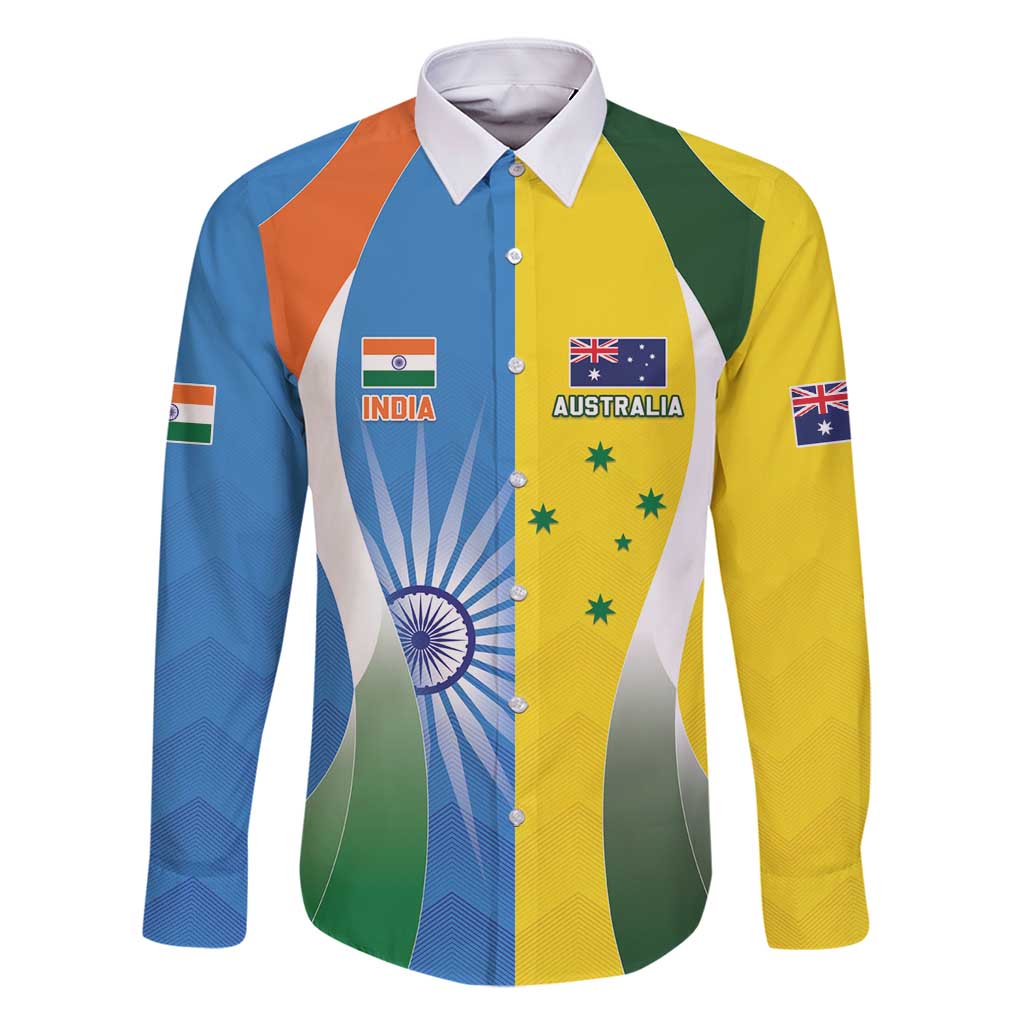 Custom India Vs Australia Cricket Family Matching Summer Maxi Dress and Hawaiian Shirt Final Matchup - Vibe Hoodie