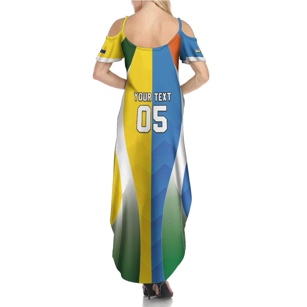 Custom India Vs Australia Cricket Family Matching Summer Maxi Dress and Hawaiian Shirt Final Matchup - Vibe Hoodie