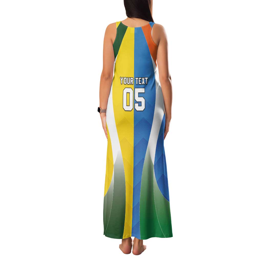 Custom India Vs Australia Cricket Family Matching Tank Maxi Dress and Hawaiian Shirt Final Matchup - Vibe Hoodie