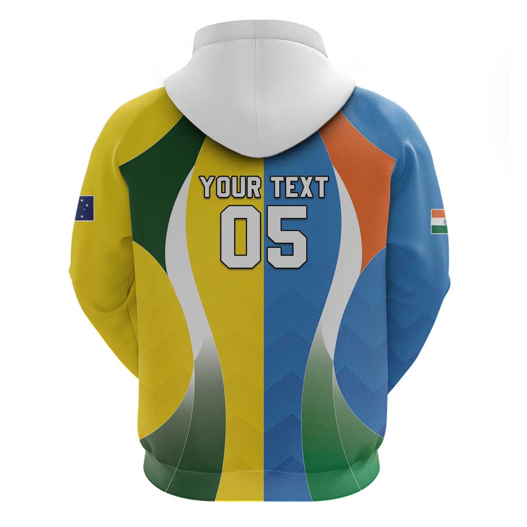 Custom India Vs Australia Cricket Hoodie Final Matchup - Vibe Hoodie