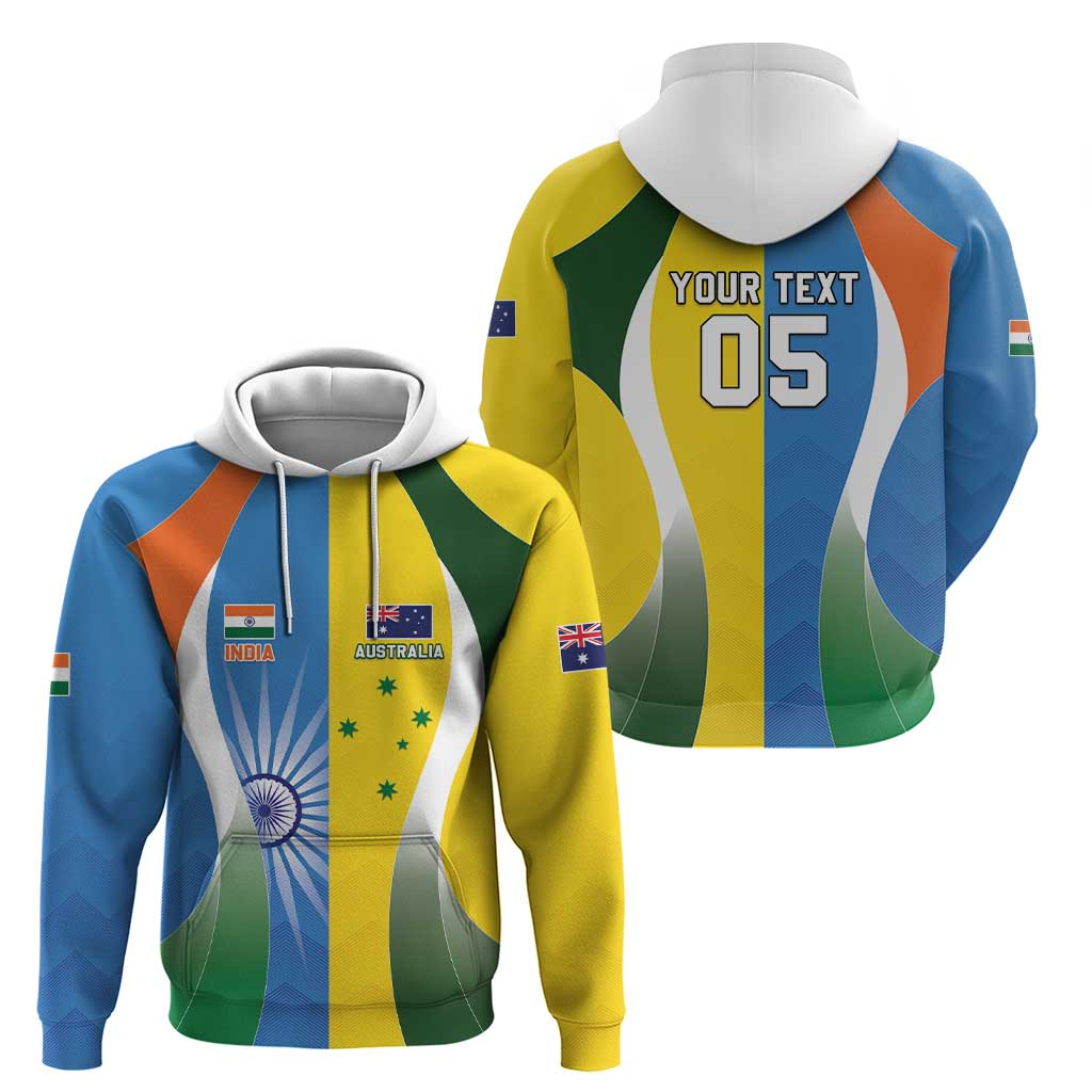 Custom India Vs Australia Cricket Hoodie Final Matchup - Vibe Hoodie