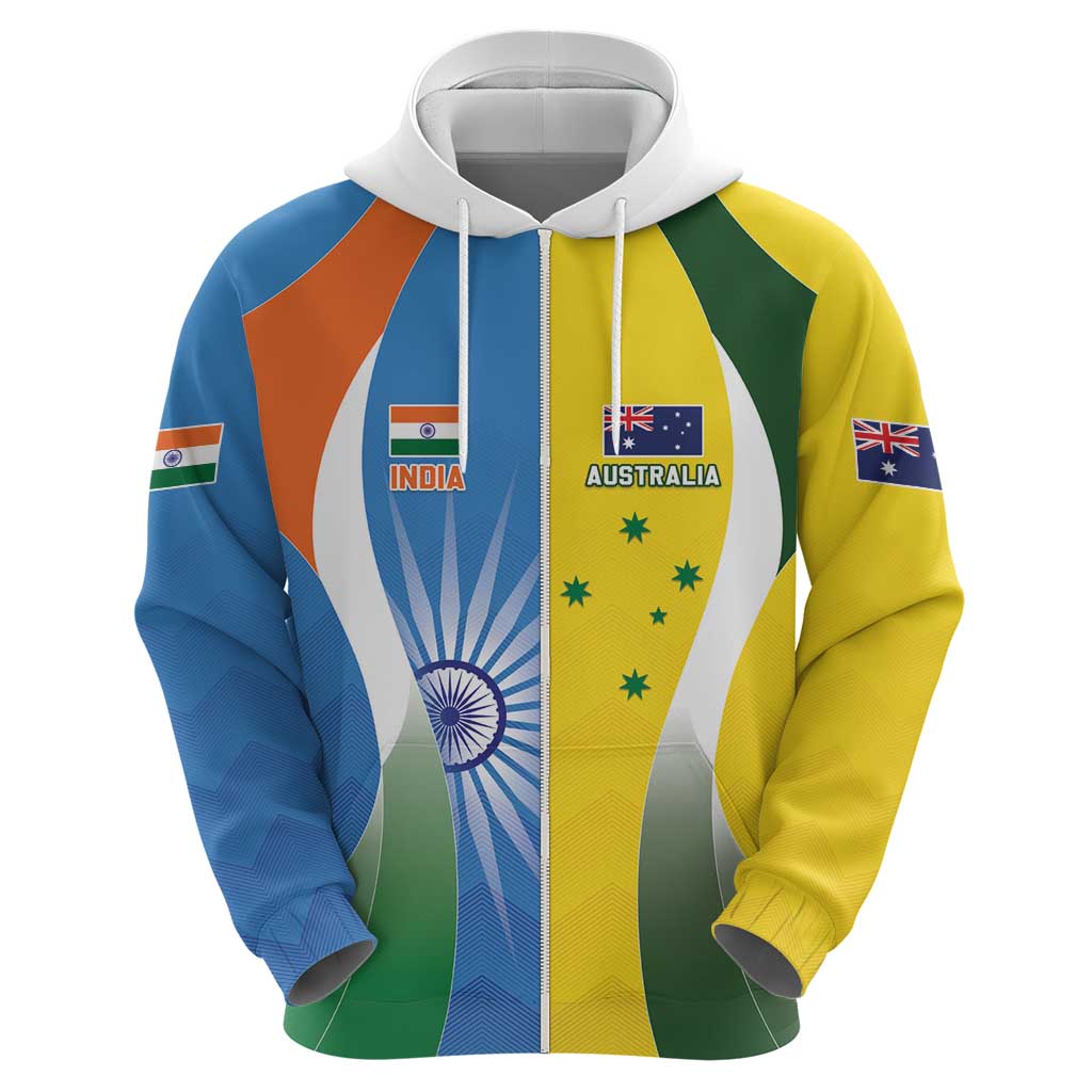 Custom India Vs Australia Cricket Hoodie Final Matchup - Vibe Hoodie