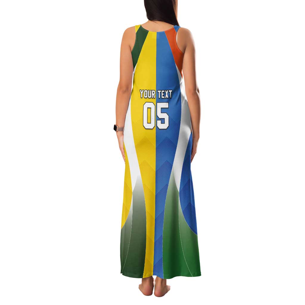 Custom India Vs Australia Cricket Tank Maxi Dress Final Matchup - Vibe Hoodie