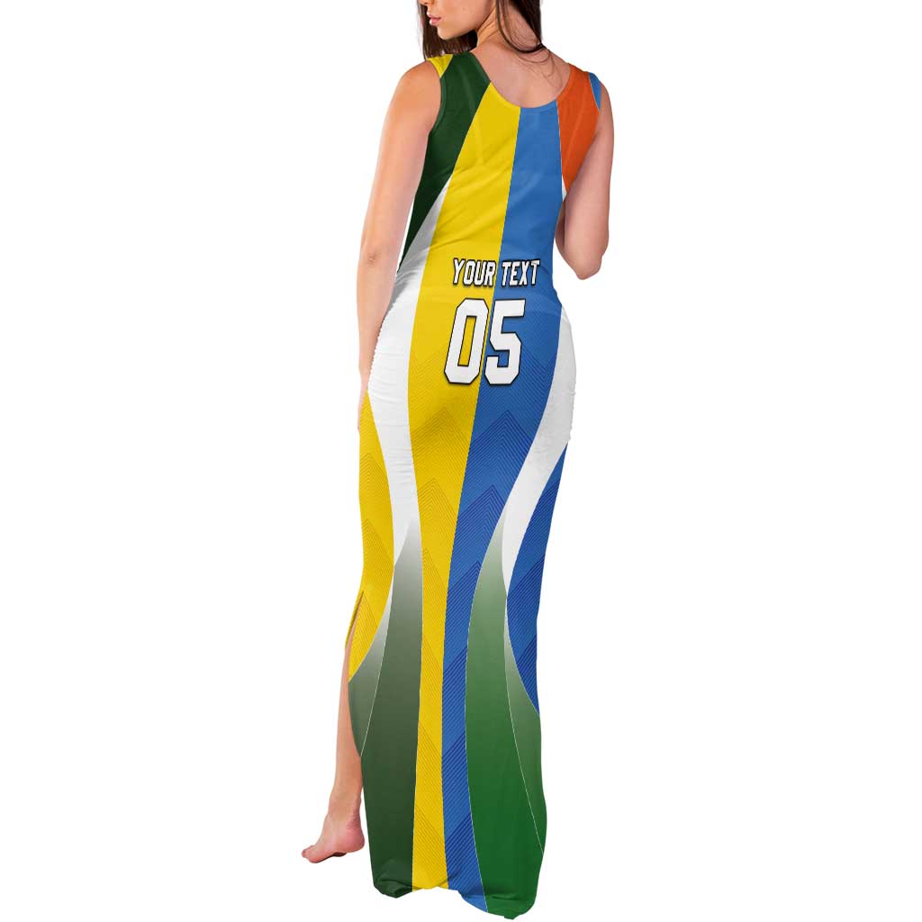 Custom India Vs Australia Cricket Tank Maxi Dress Final Matchup - Vibe Hoodie