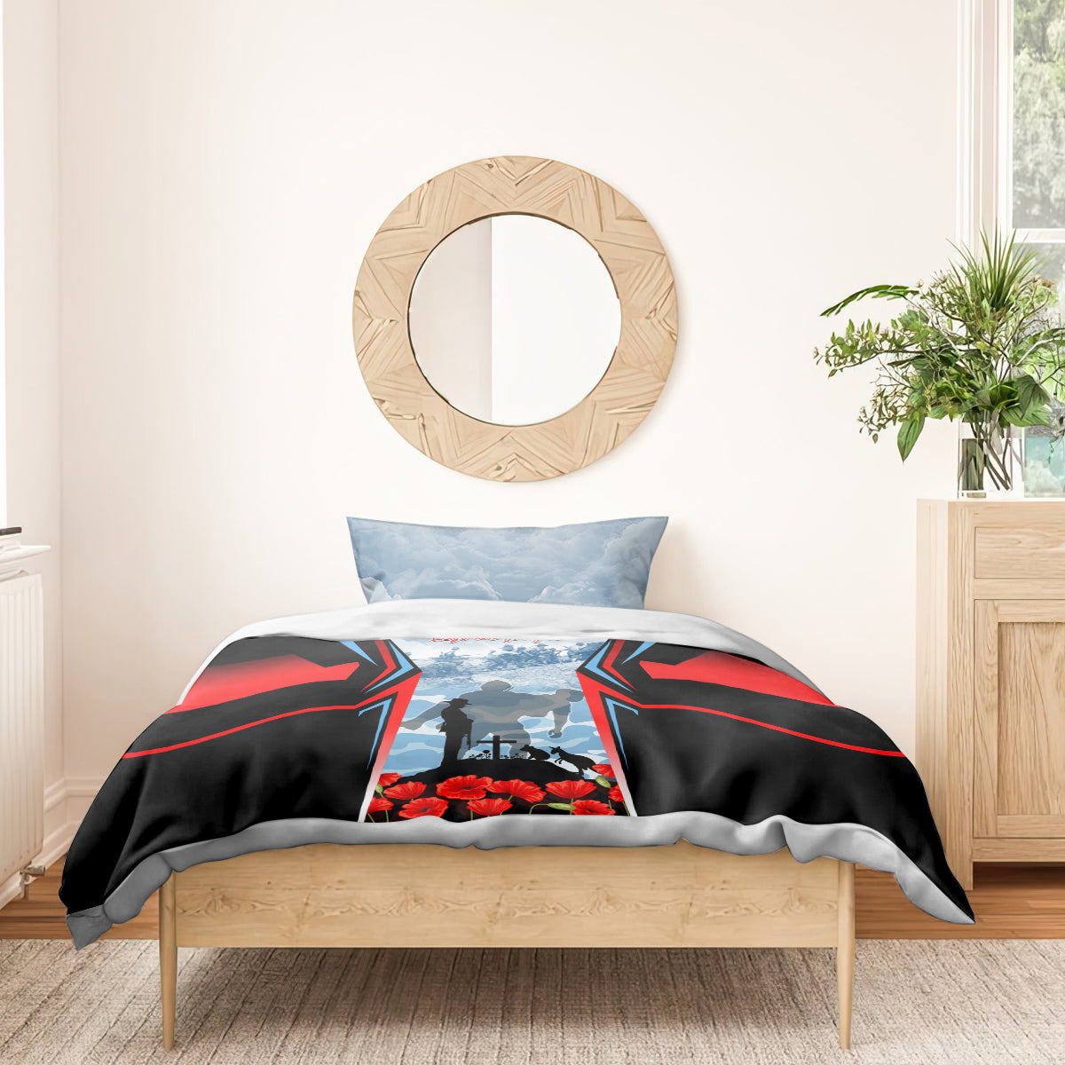 Australia ANZAC Day Bedding Set Gallipoli Soldiers Simple Style LT05 - Vibe Hoodie Shop