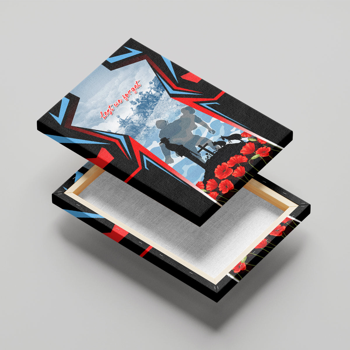 Australia ANZAC Day Canvas Wall Art Gallipoli Soldiers Simple Style