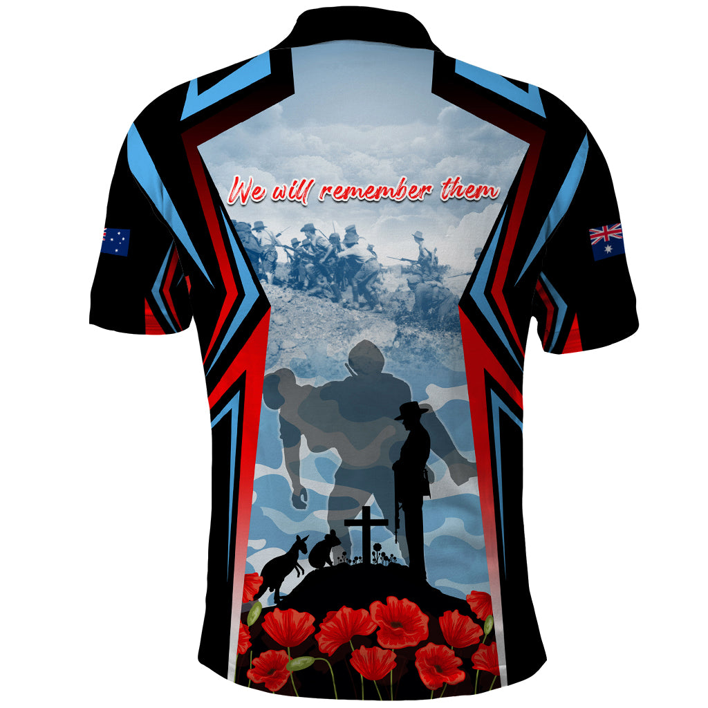 Australia ANZAC Day Polo Shirt Gallipoli Soldiers Simple Style LT05 - Vibe Hoodie Shop