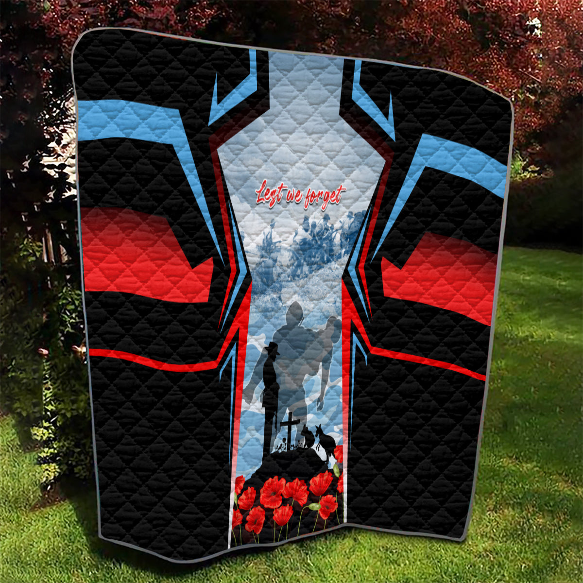 Australia ANZAC Day Quilt Gallipoli Soldiers Simple Style LT05 - Vibe Hoodie Shop