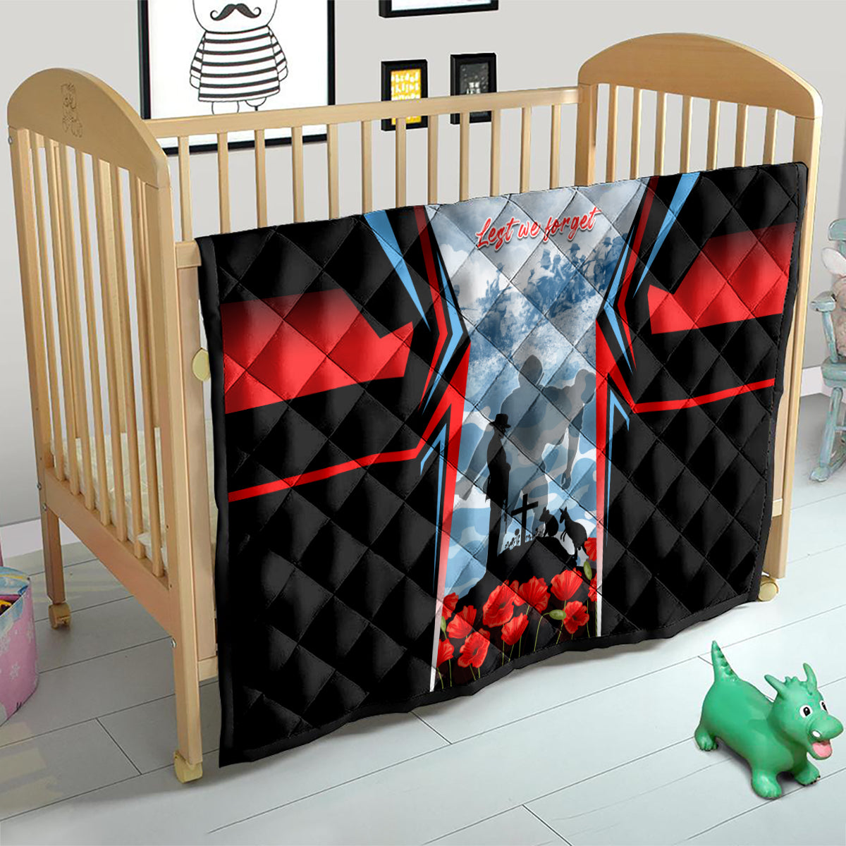 Australia ANZAC Day Quilt Gallipoli Soldiers Simple Style LT05 - Vibe Hoodie Shop