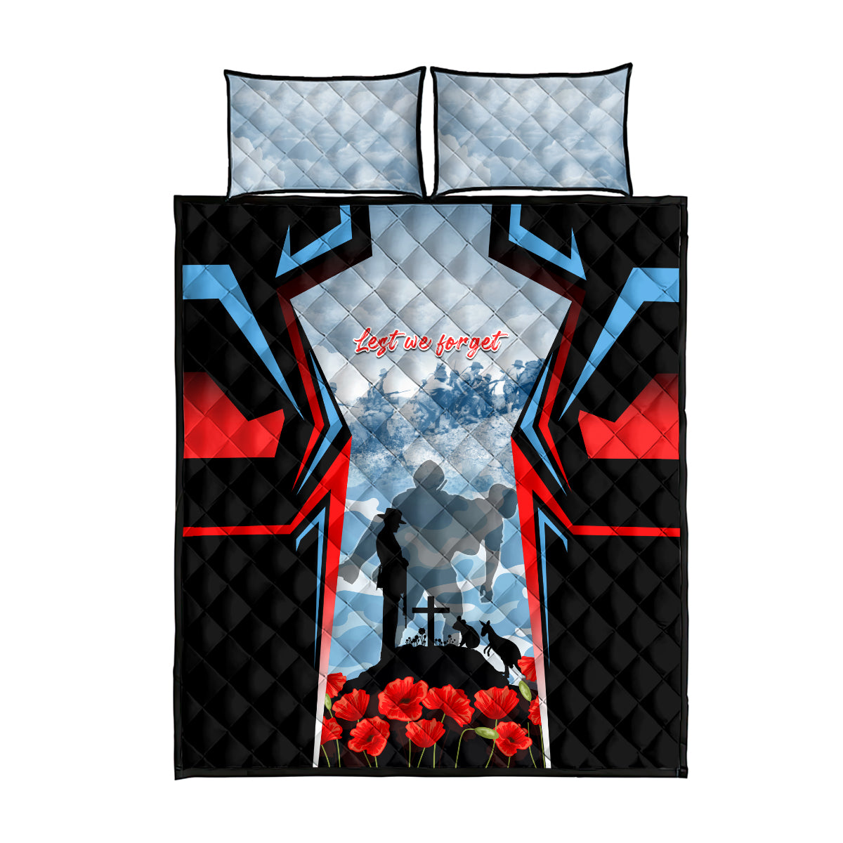 Australia ANZAC Day Quilt Bed Set Gallipoli Soldiers Simple Style LT05 - Vibe Hoodie Shop