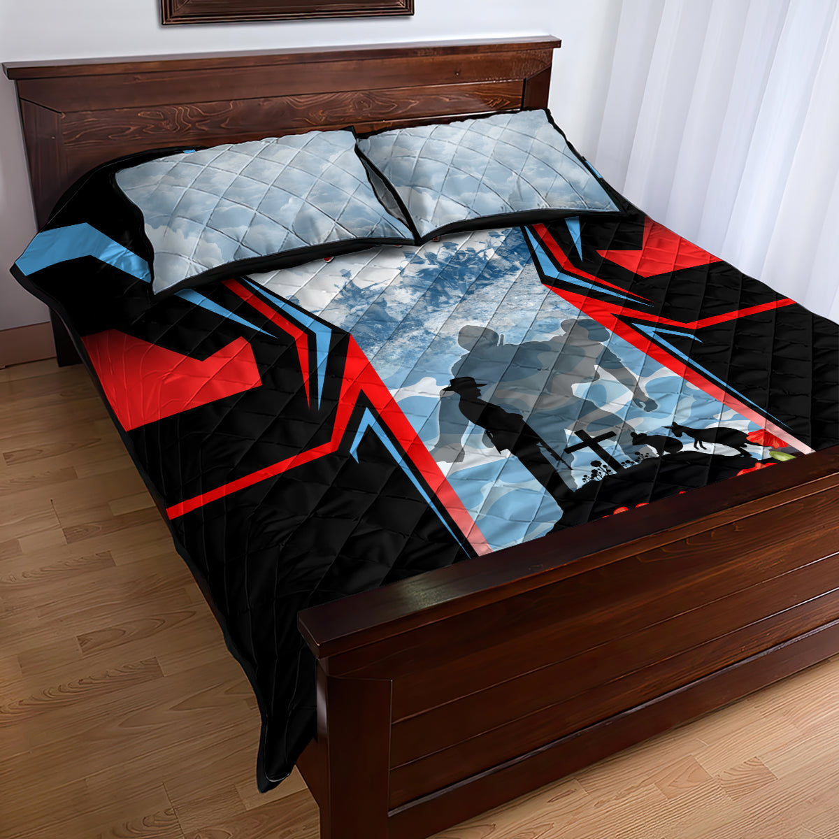 Australia ANZAC Day Quilt Bed Set Gallipoli Soldiers Simple Style LT05 - Vibe Hoodie Shop