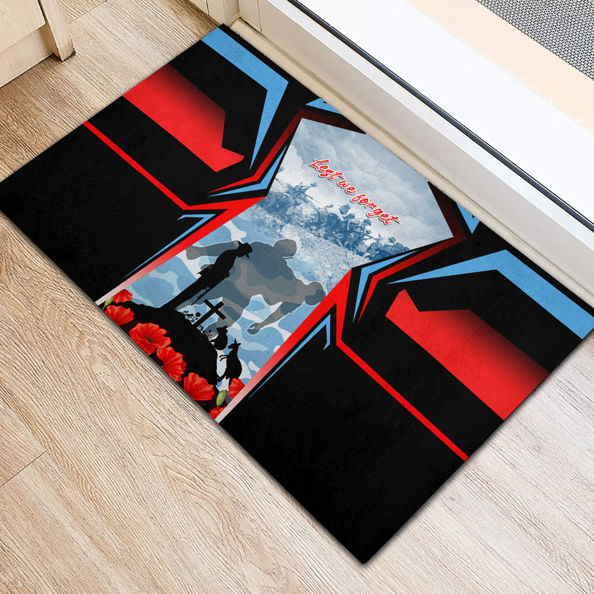 Australia ANZAC Day Rubber Doormat Gallipoli Soldiers Simple Style