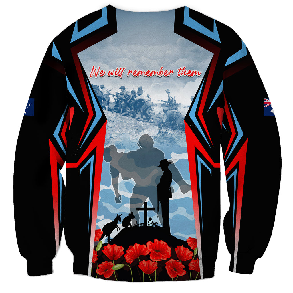 Australia ANZAC Day Sweatshirt Gallipoli Soldiers Simple Style LT05 - Vibe Hoodie Shop