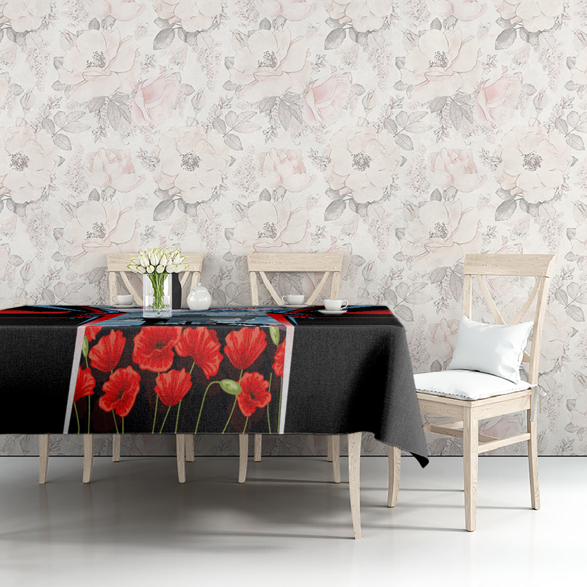 Australia ANZAC Day Tablecloth Gallipoli Soldiers Simple Style