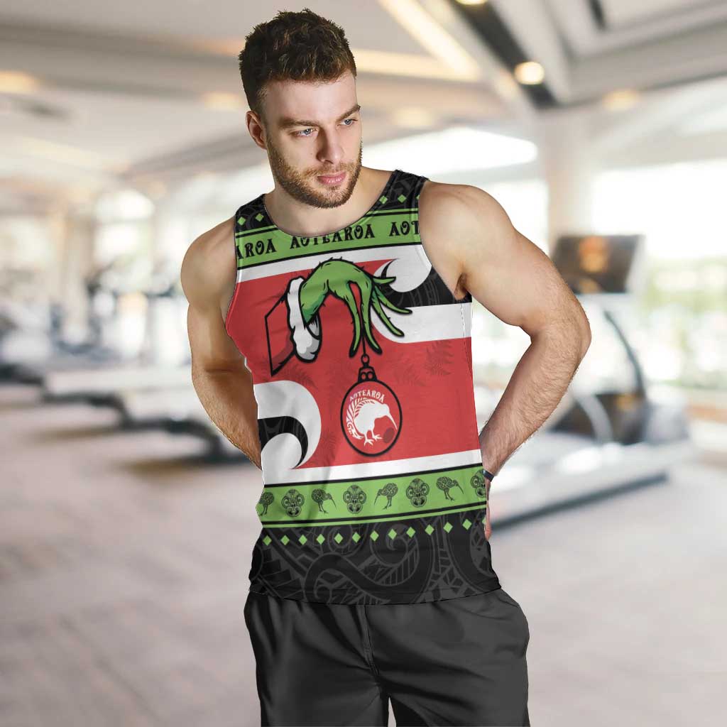 New Zealand Funny Christmas Men Tank Top Maori Tiki LT05 - Vibe Hoodie Shop