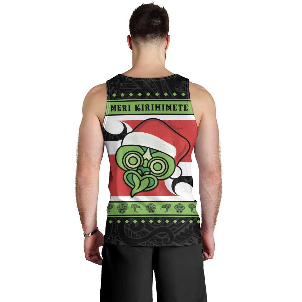 New Zealand Funny Christmas Men Tank Top Maori Tiki LT05 - Vibe Hoodie Shop