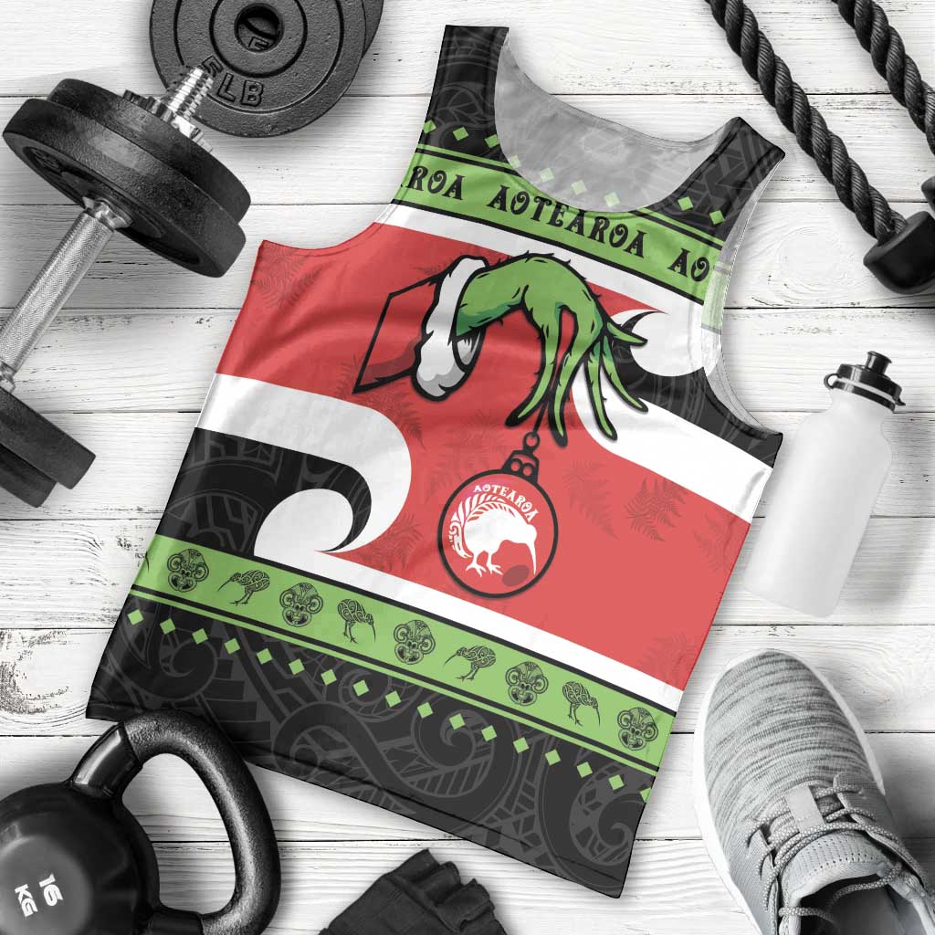 New Zealand Funny Christmas Men Tank Top Maori Tiki LT05 - Vibe Hoodie Shop