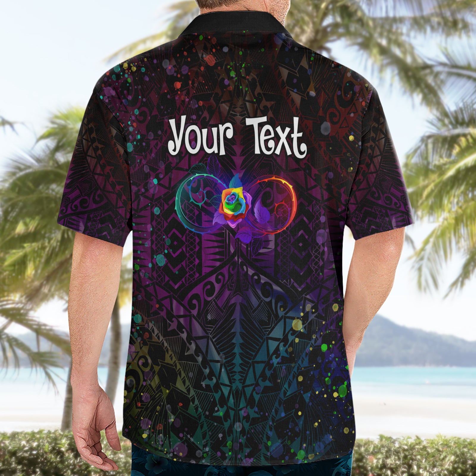 I See Your True Colors Personalised Hawaiian Shirt Autism Awareness LT05 - Vibe Hoodie Shop