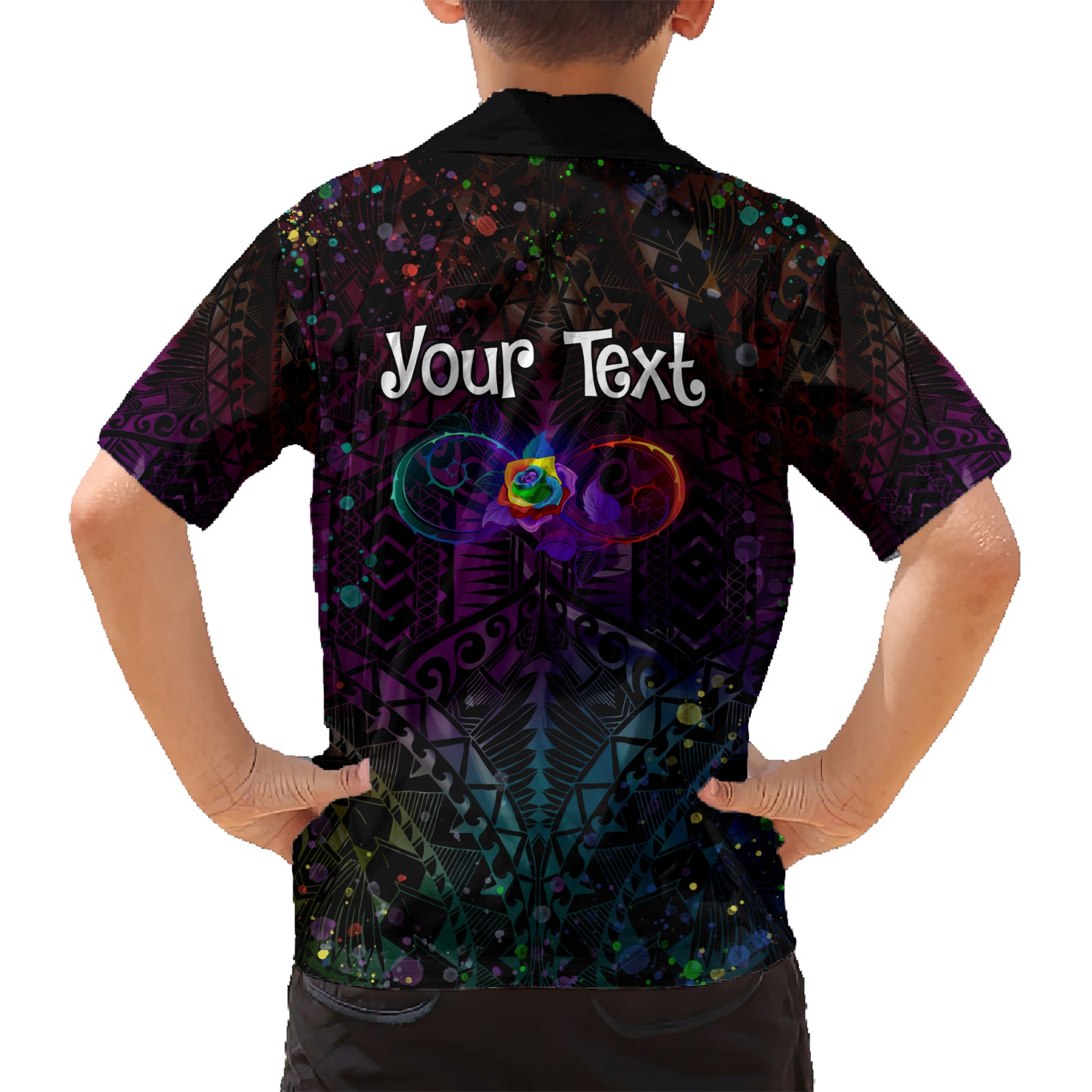 I See Your True Colors Personalised Hawaiian Shirt Autism Awareness LT05 - Vibe Hoodie Shop