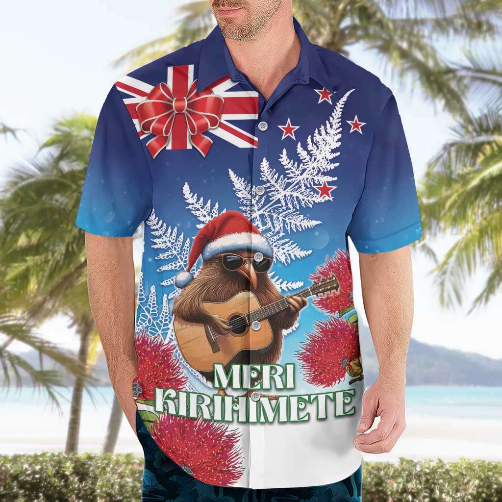 New Zealand Kiwi Christmas Hawaiian Shirt Xmas Vibe LT05 - Vibe Hoodie Shop