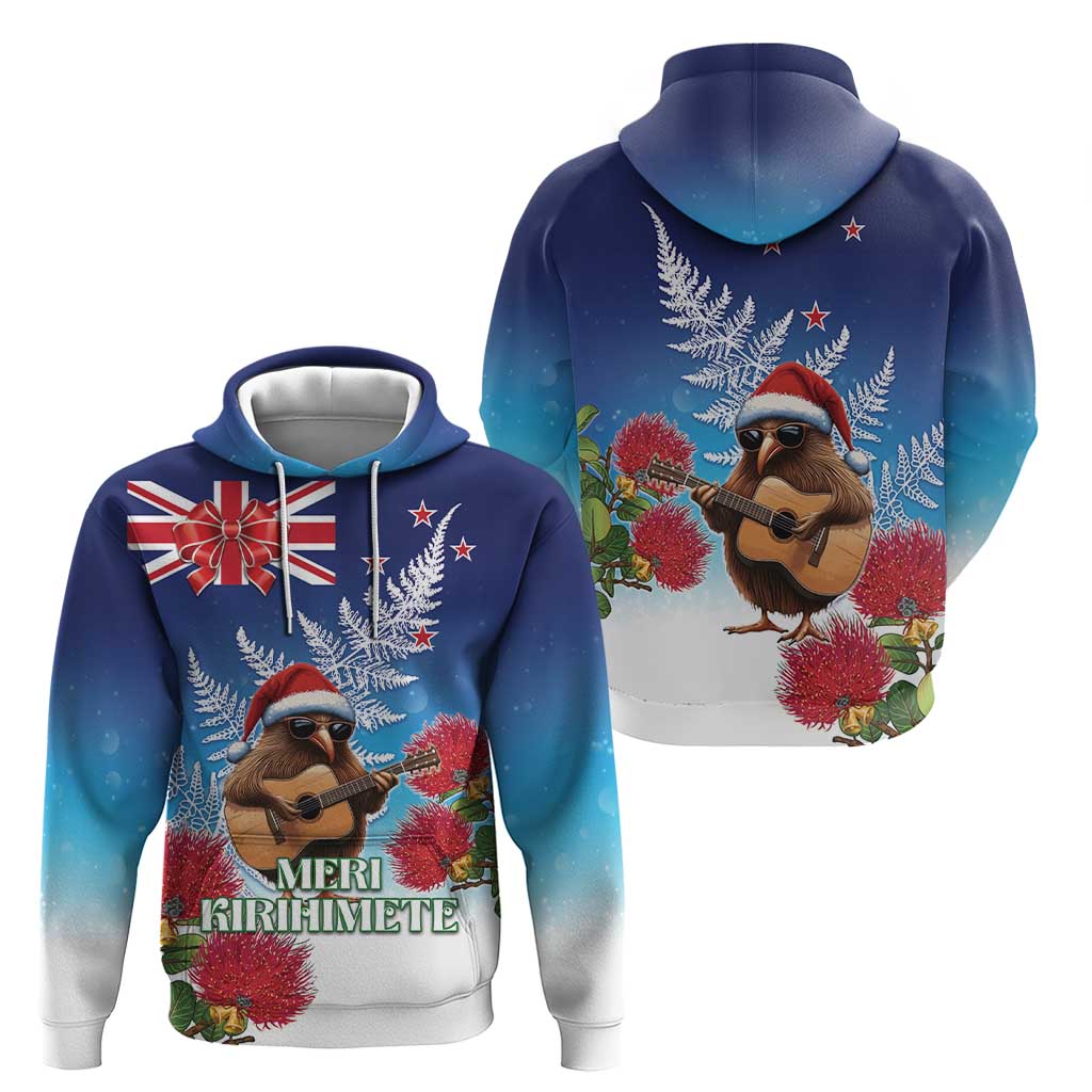 New Zealand Kiwi Christmas Hoodie Xmas Vibe LT05 - Vibe Hoodie Shop