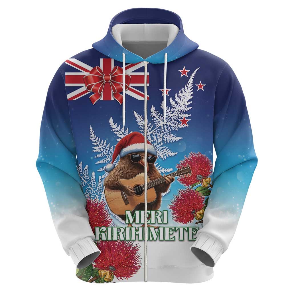 New Zealand Kiwi Christmas Hoodie Xmas Vibe LT05 - Vibe Hoodie Shop