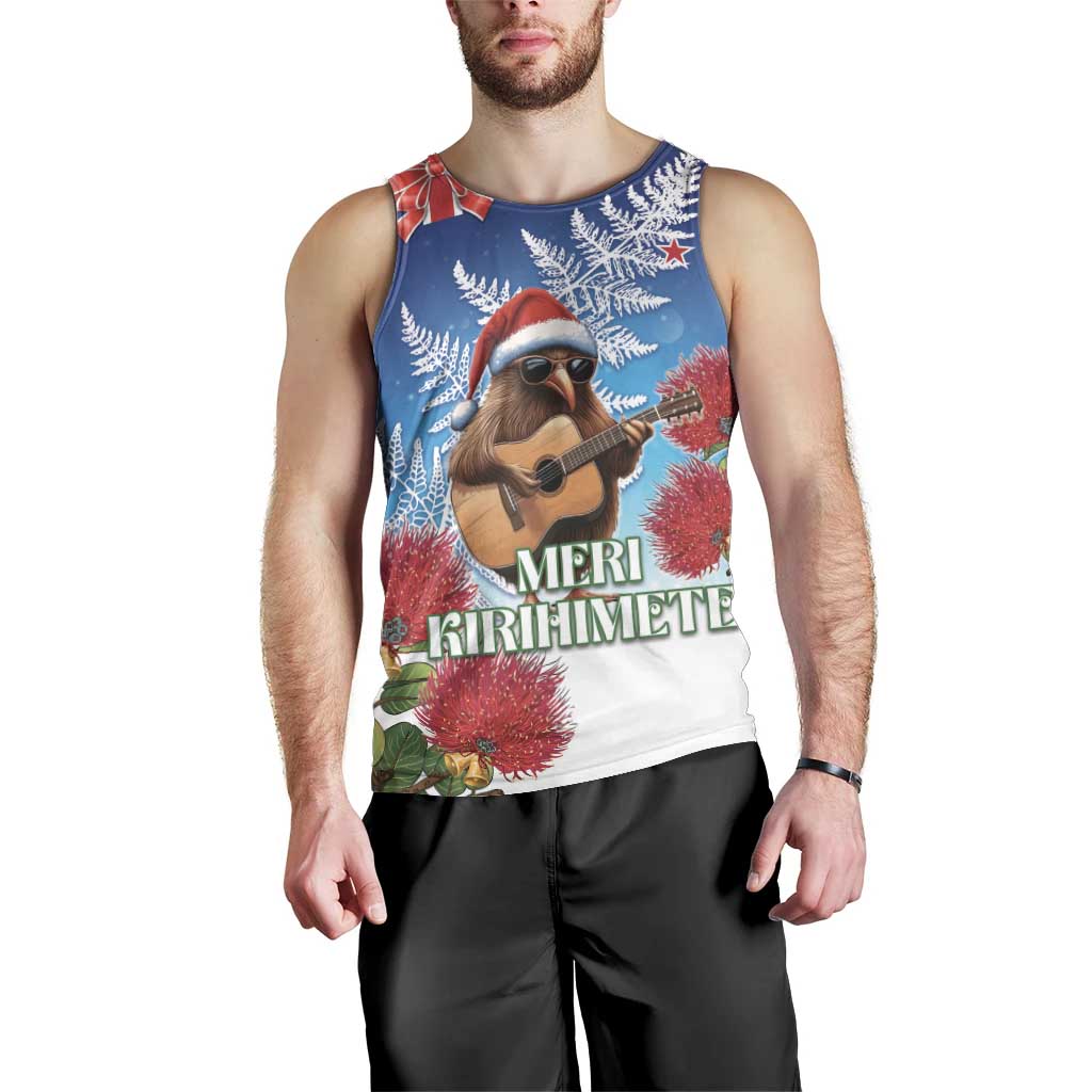 New Zealand Kiwi Christmas Men Tank Top Xmas Vibe LT05 - Vibe Hoodie Shop