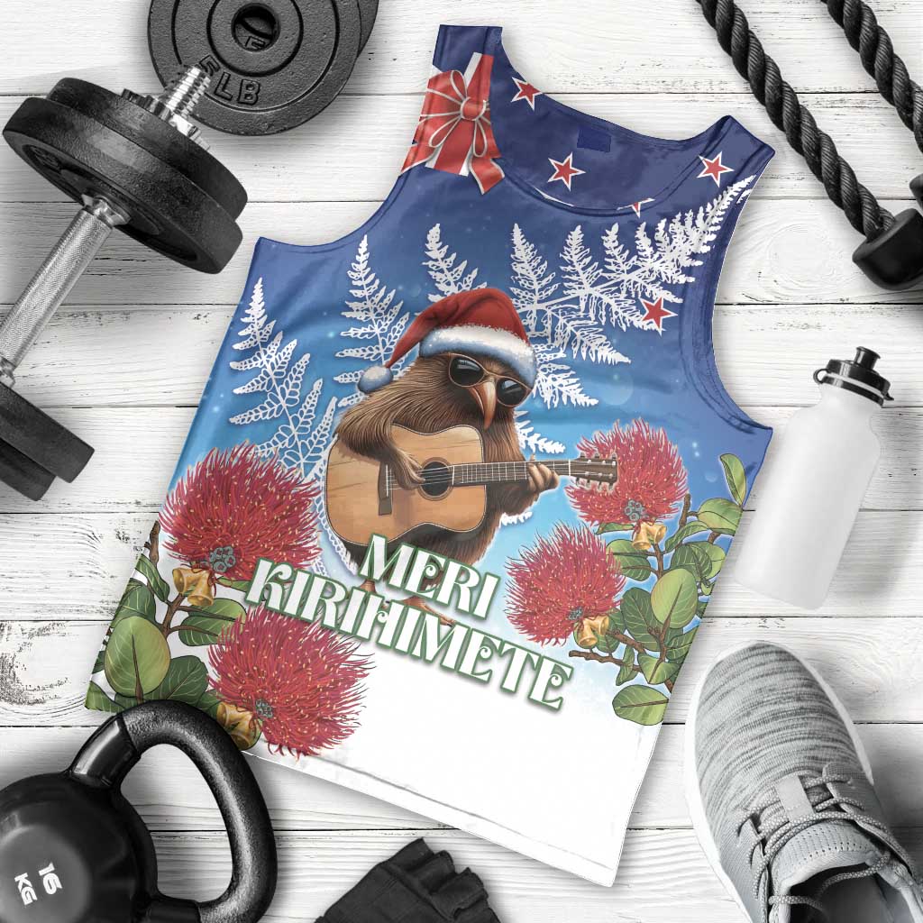 New Zealand Kiwi Christmas Men Tank Top Xmas Vibe LT05 - Vibe Hoodie Shop