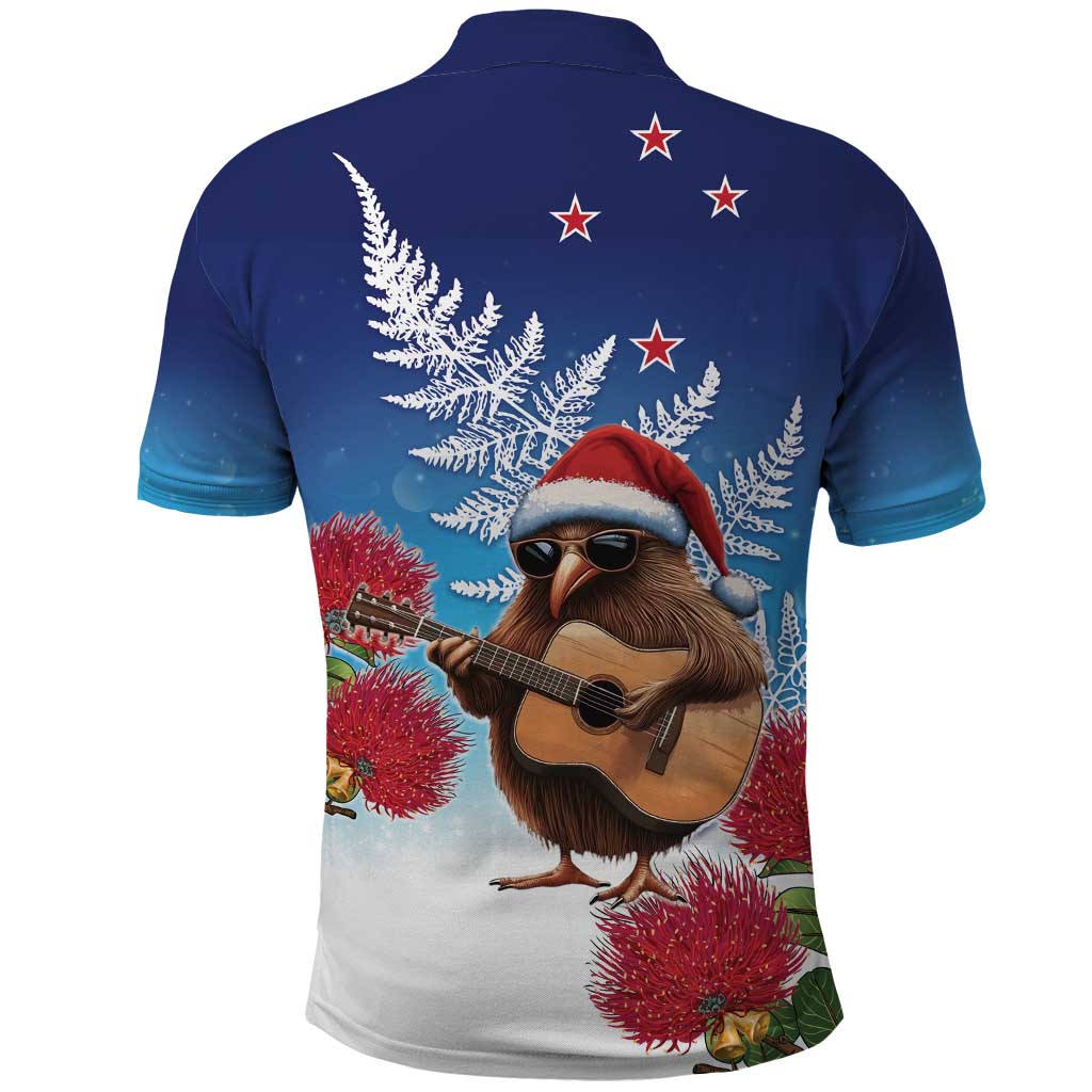 New Zealand Kiwi Christmas Polo Shirt Xmas Vibe LT05 - Vibe Hoodie Shop