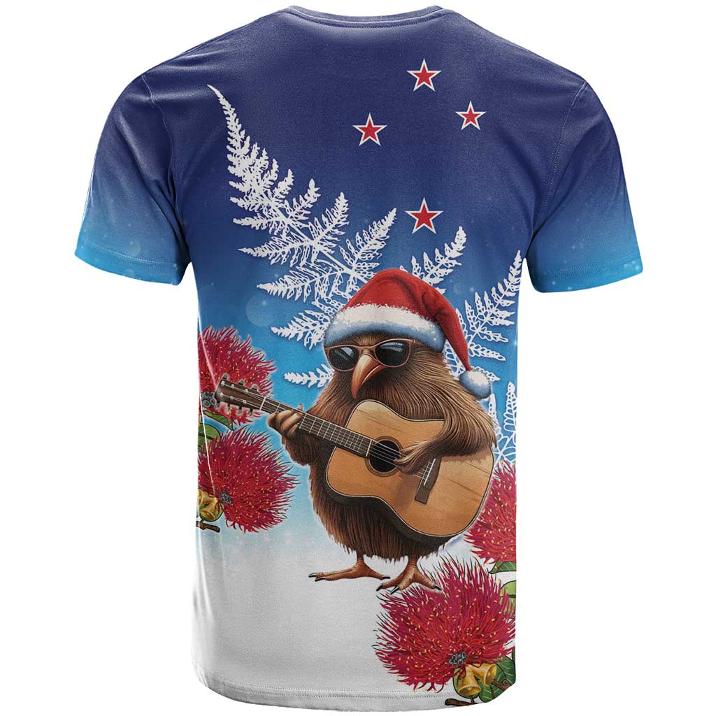 New Zealand Kiwi Christmas T Shirt Xmas Vibe LT05 - Vibe Hoodie Shop