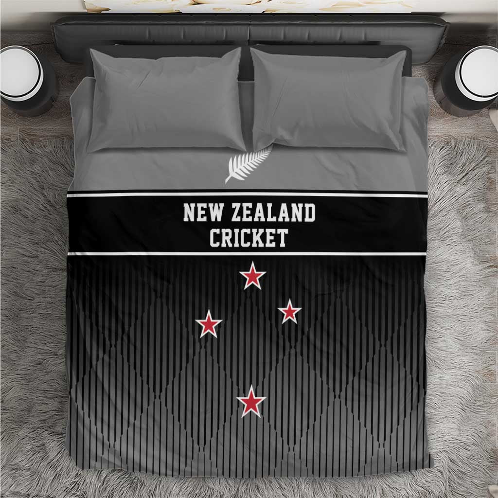 New Zealand Cricket Bedding Set Black Cap Unbeatable LT05 - Vibe Hoodie Shop