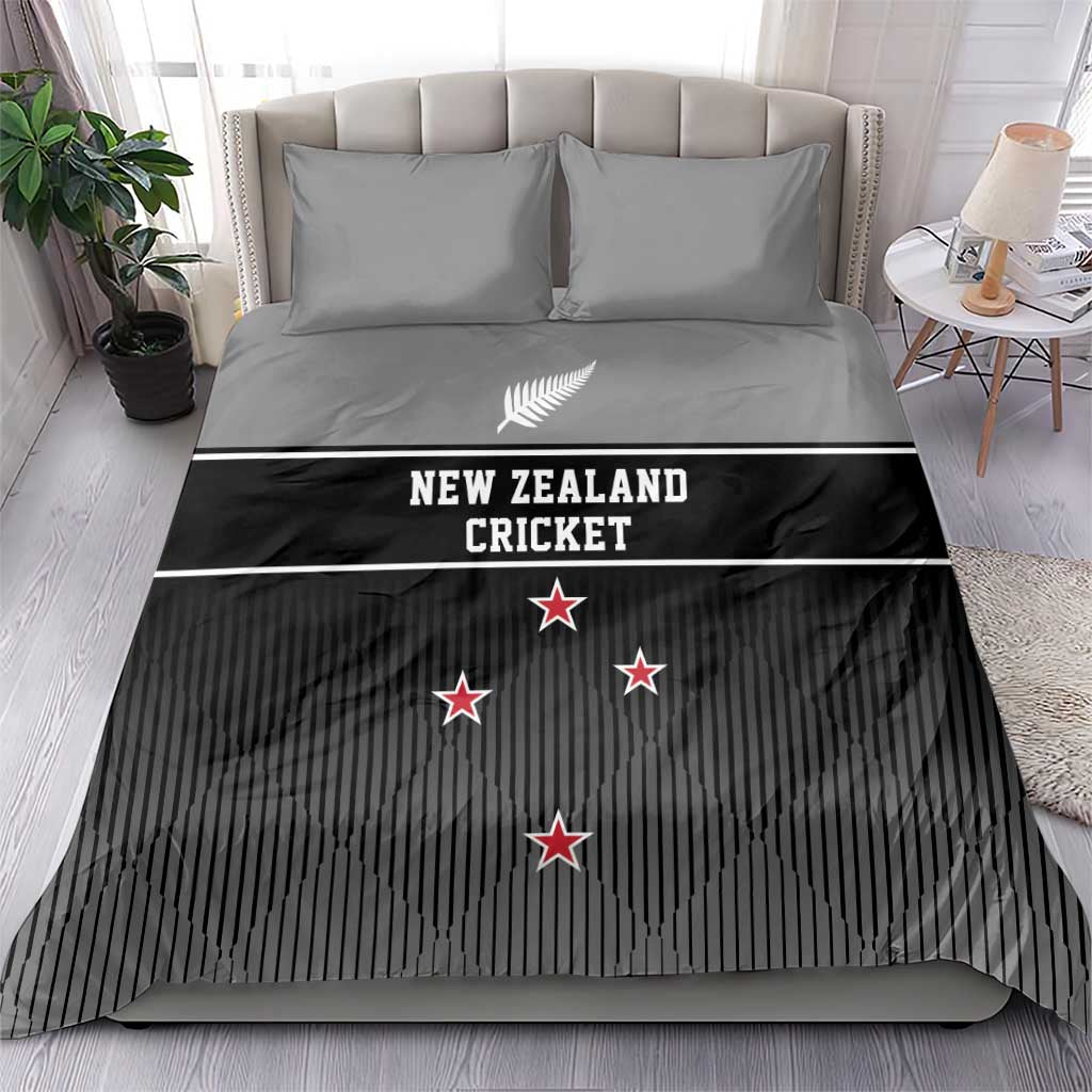 New Zealand Cricket Bedding Set Black Cap Unbeatable LT05 - Vibe Hoodie Shop