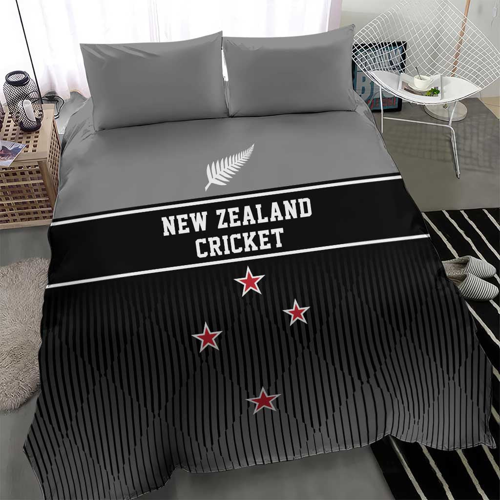 New Zealand Cricket Bedding Set Black Cap Unbeatable LT05 - Vibe Hoodie Shop