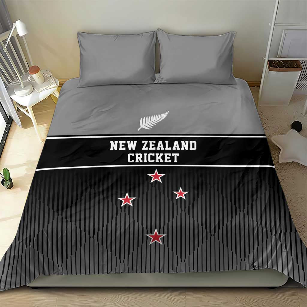 New Zealand Cricket Bedding Set Black Cap Unbeatable LT05 - Vibe Hoodie Shop