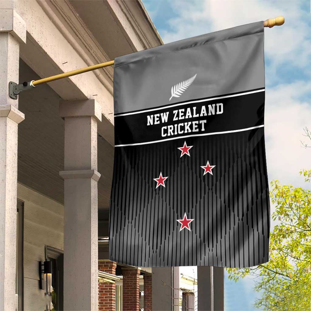New Zealand Cricket Garden Flag Black Cap Unbeatable LT05 - Vibe Hoodie Shop