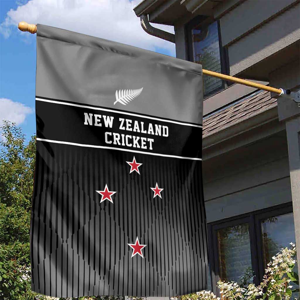 New Zealand Cricket Garden Flag Black Cap Unbeatable LT05 - Vibe Hoodie Shop