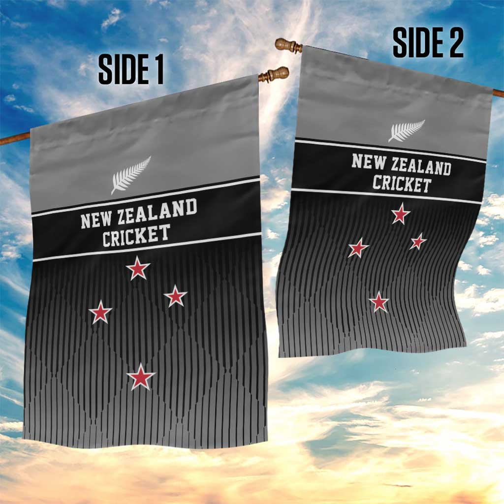 New Zealand Cricket Garden Flag Black Cap Unbeatable LT05 - Vibe Hoodie Shop