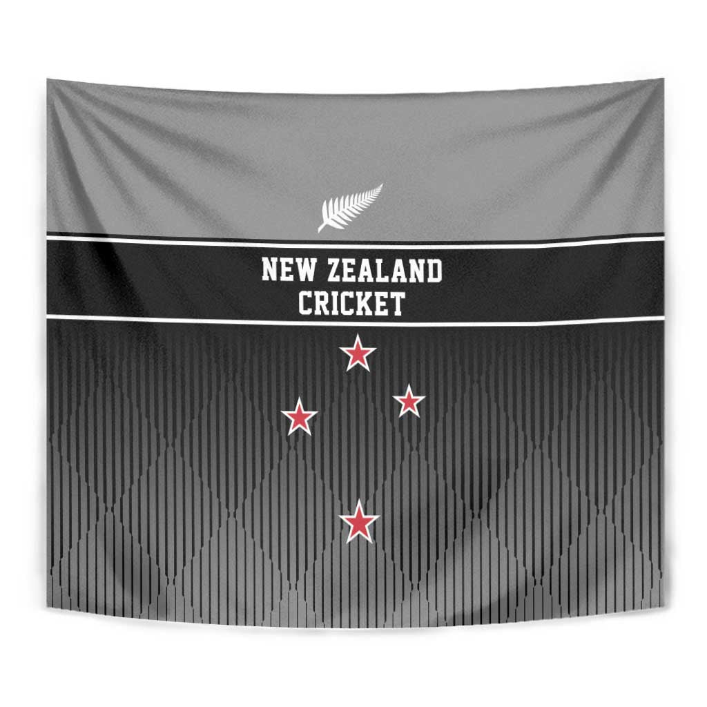 New Zealand Cricket Tapestry Black Cap Unbeatable LT05 - Vibe Hoodie Shop