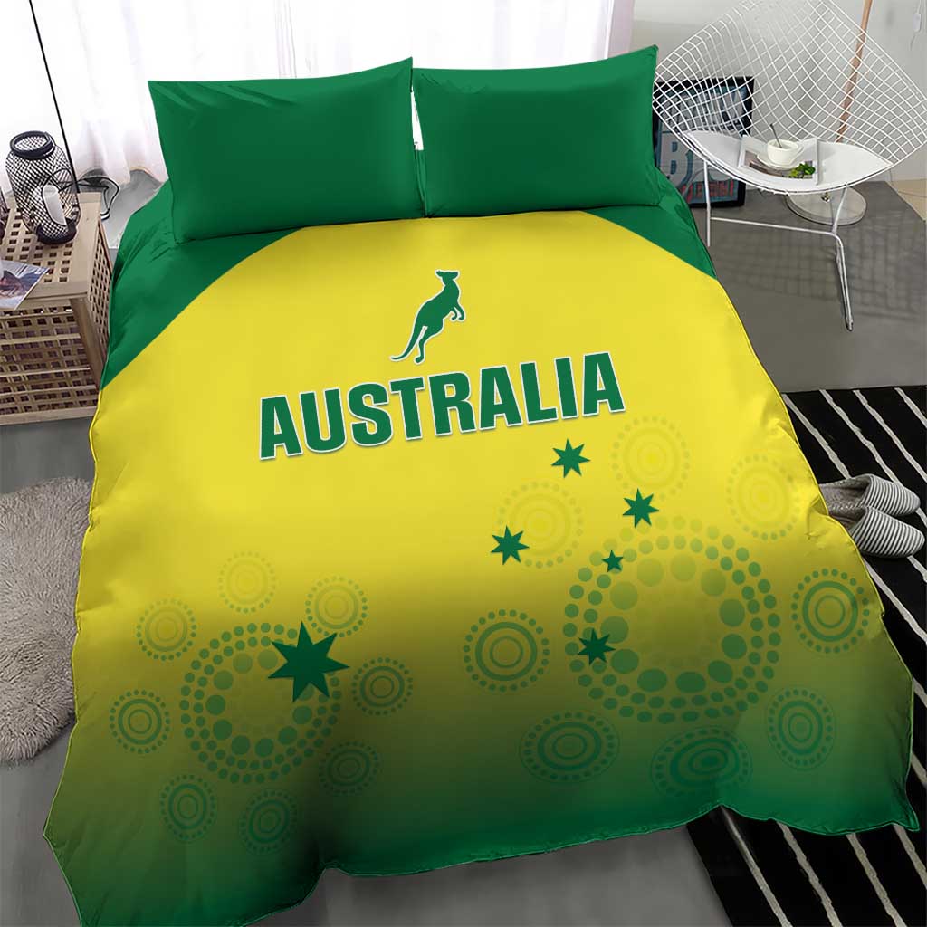 Australia Cricket Bedding Set Go Champions Aussies LT05 - Vibe Hoodie Shop
