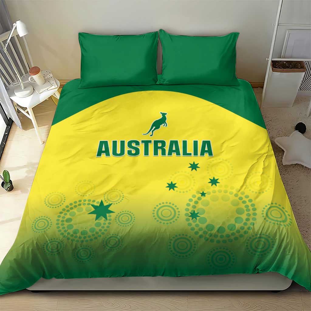 Australia Cricket Bedding Set Go Champions Aussies LT05 - Vibe Hoodie Shop