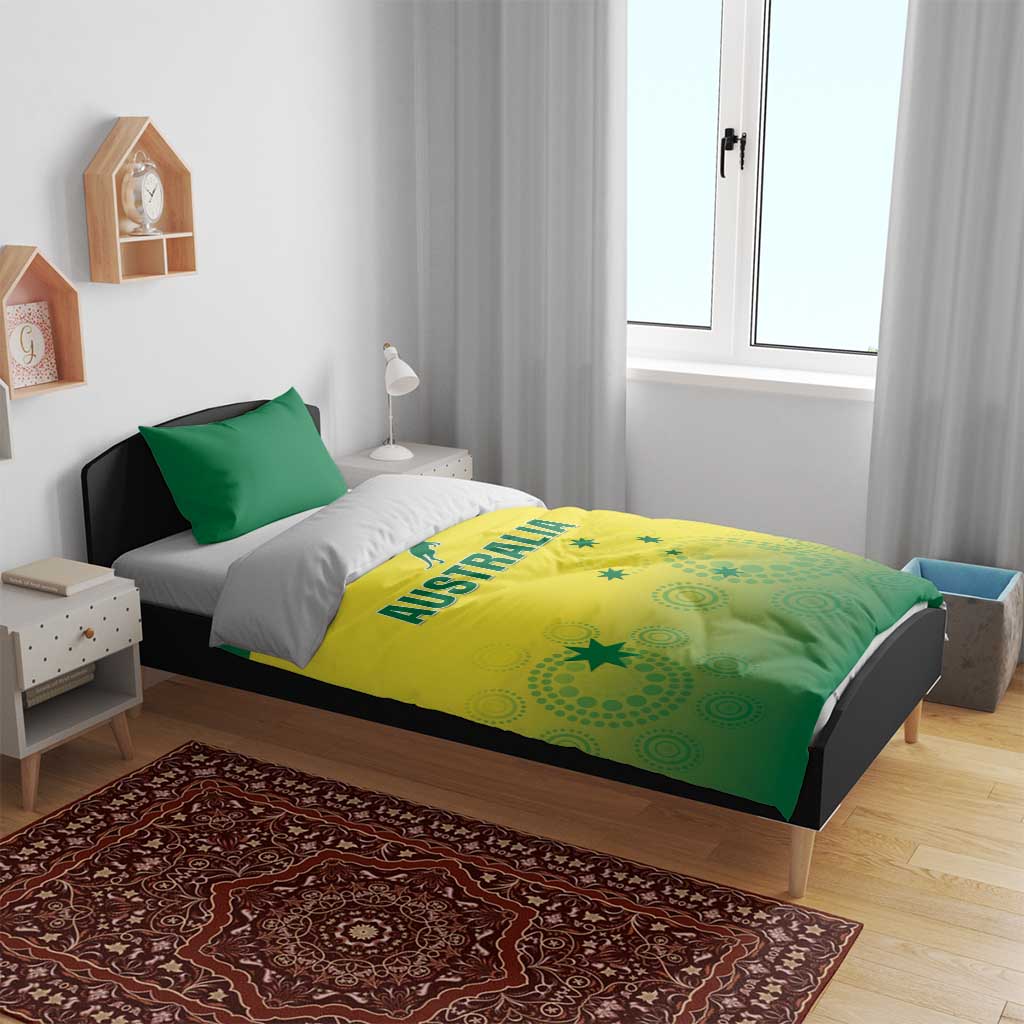 Australia Cricket Bedding Set Go Champions Aussies LT05 - Vibe Hoodie Shop