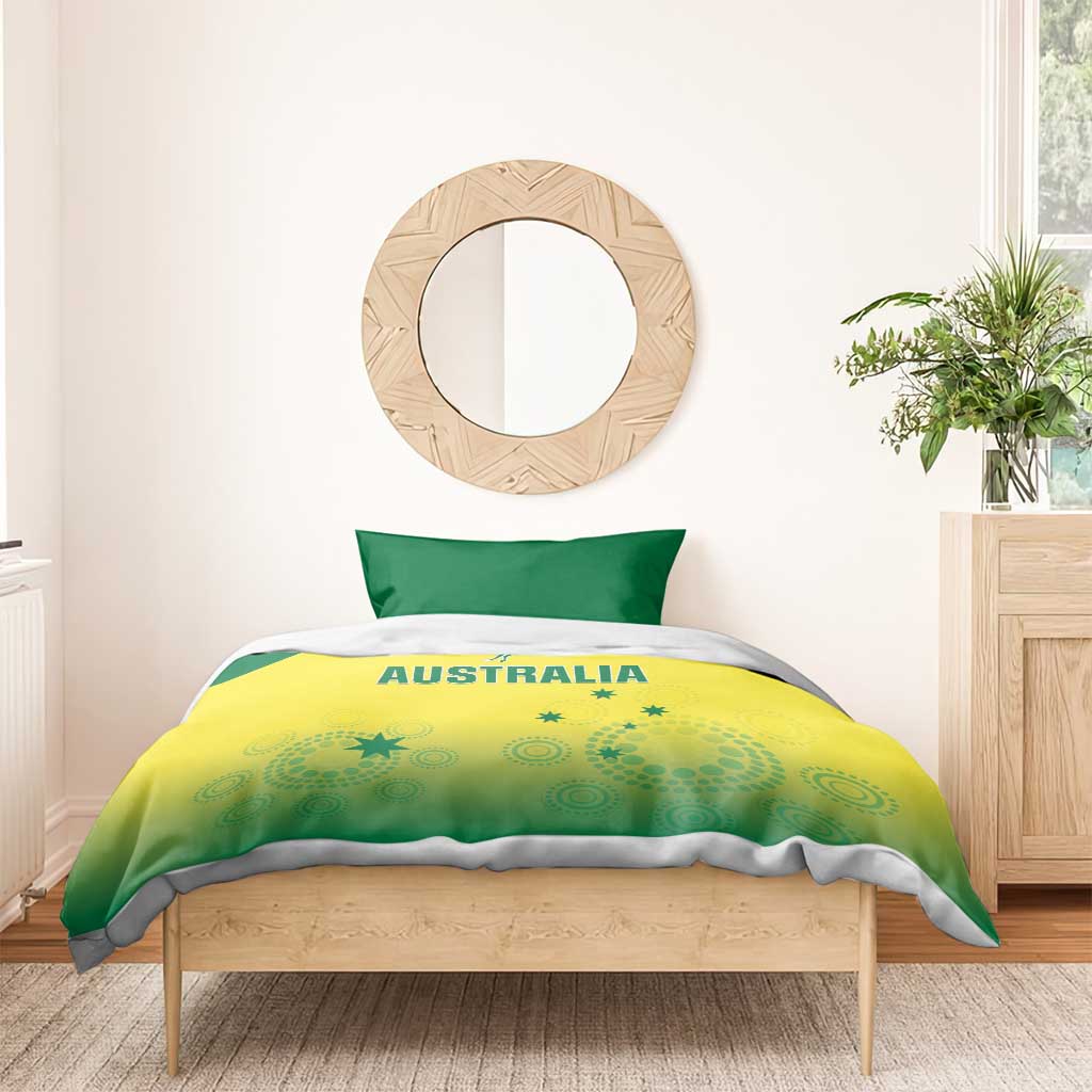 Australia Cricket Bedding Set Go Champions Aussies LT05 - Vibe Hoodie Shop