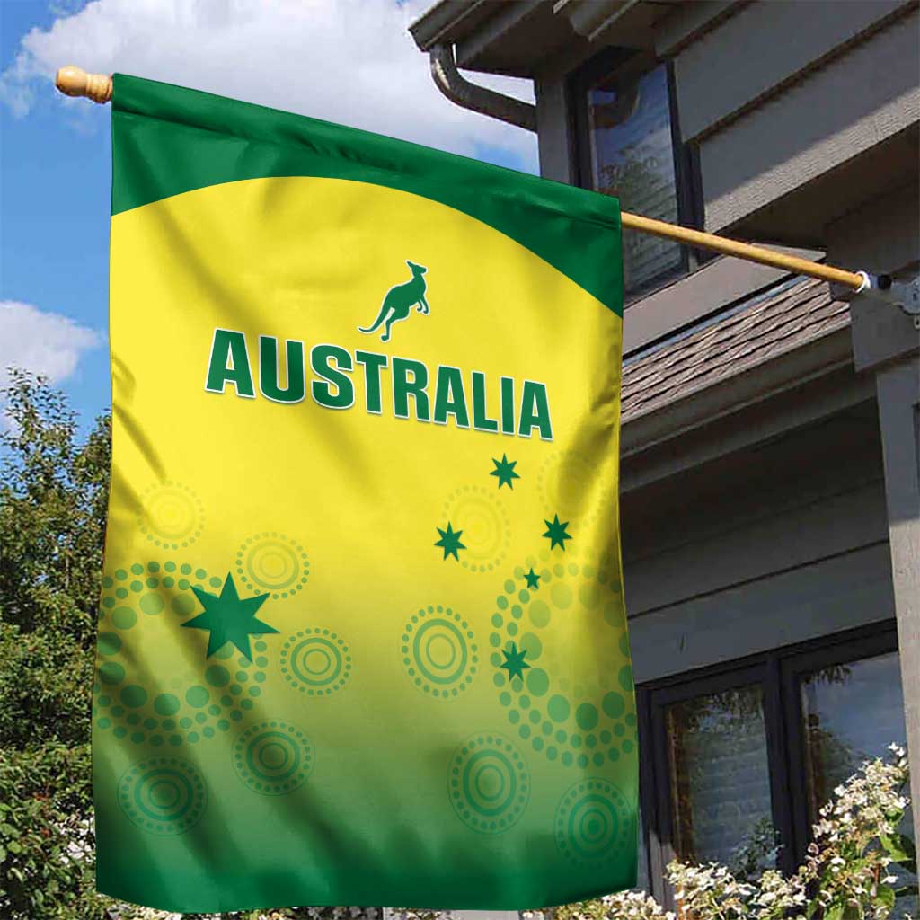 Australia Cricket Garden Flag Go Champions Aussies LT05 - Vibe Hoodie Shop